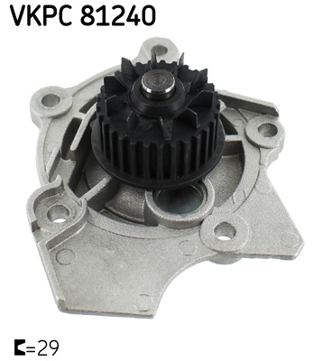 Pompă de apă, răcire motor VKPC 81240 SKF